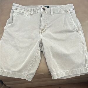 American Eagle classic khaki shorts
